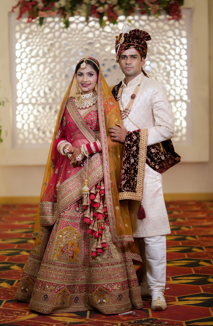 Preeti & Pushpendra wedding photography photograph in Udaipur, Rajasthan